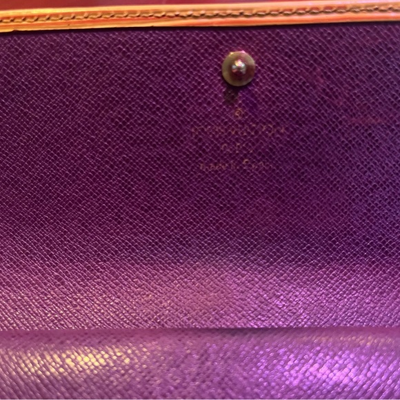 SOLD 💛💛Authentic Yellow Louis Vuitton Trifold Long Wallet - Picture 16 of 16